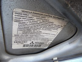 2000 MITSUBISHI ECLIPSE GT SILVER 2DOOR HATCHBACK 3.0 AT 193927